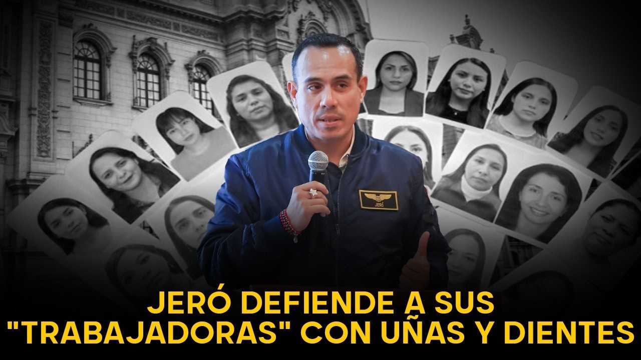 ANTES QUE LO CENSUREN | José Jerí intenta dar su versión: “no son visitadoras, son trabajadoras”