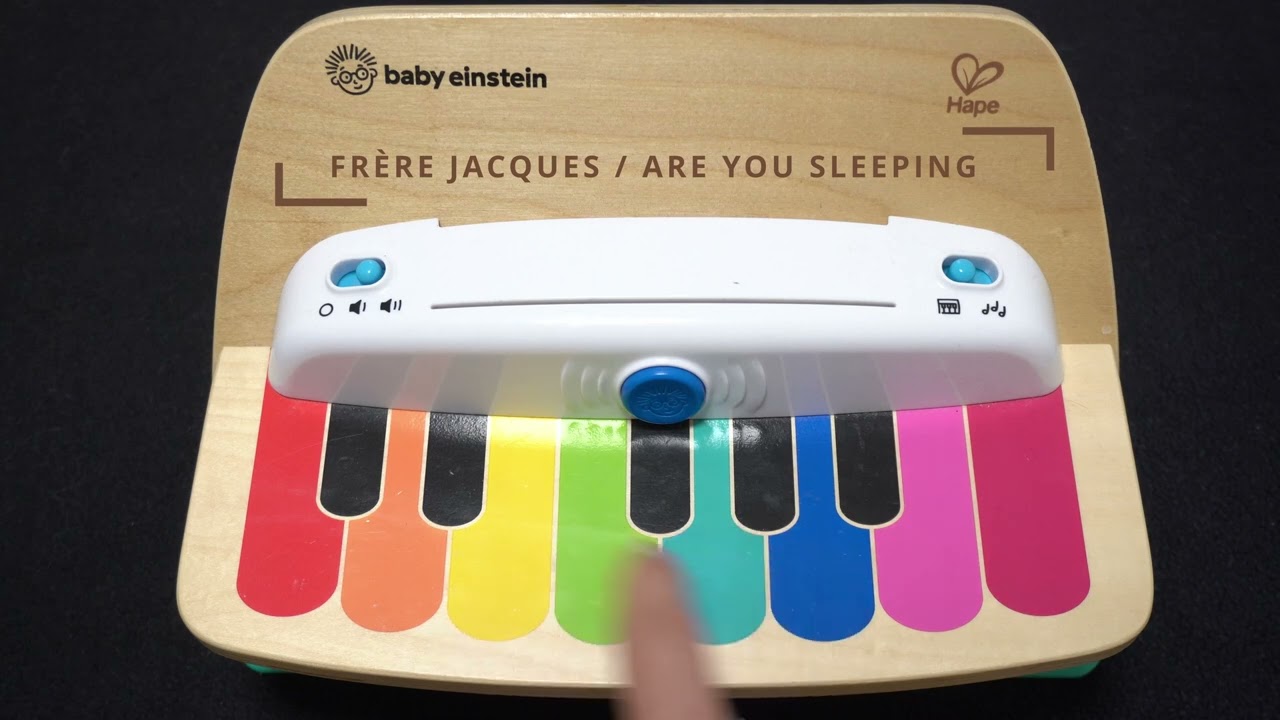 Fr&egrave;re Jacques / Are You Sleeping &ndash; Hape Baby Einstein Magic Touch Piano Melody