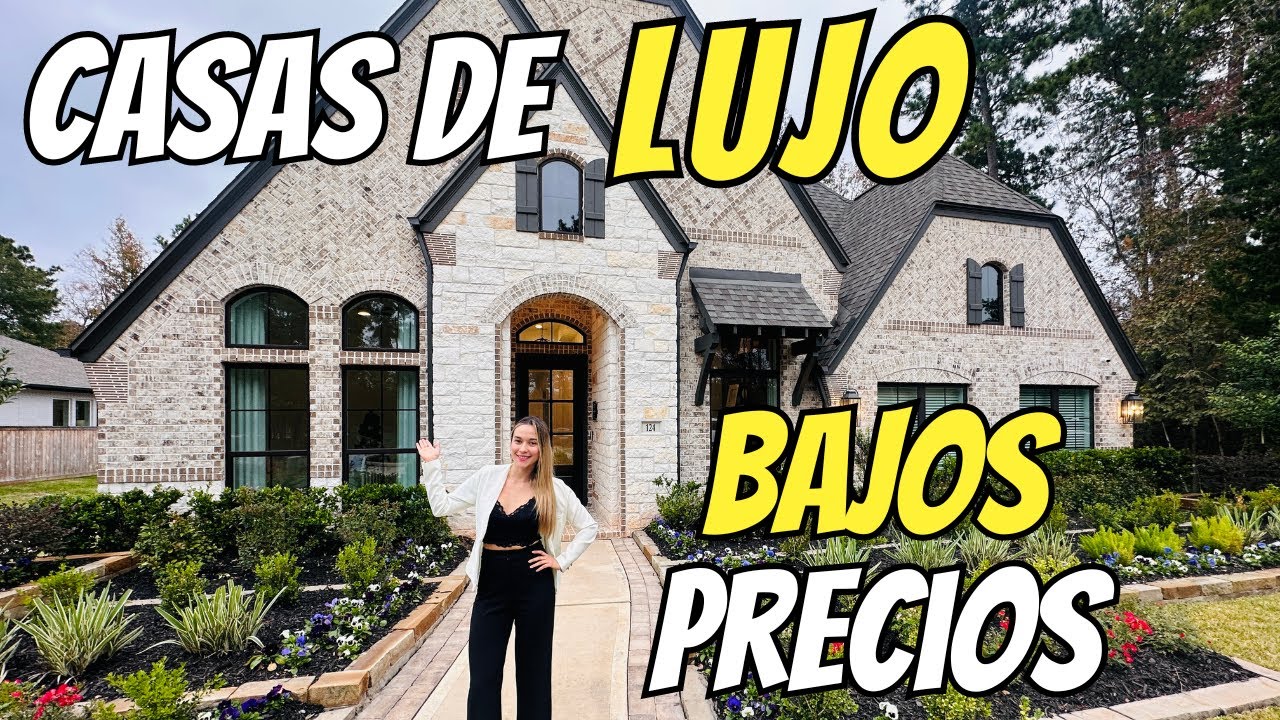 El NUEVO The WOODLANDS Casas NUEVAS en una Comunidad Master en Willis, TX