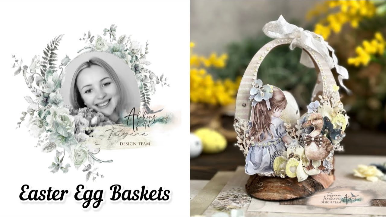 Easter Egg Baskets by Tatyana Perunova (Tutorial)