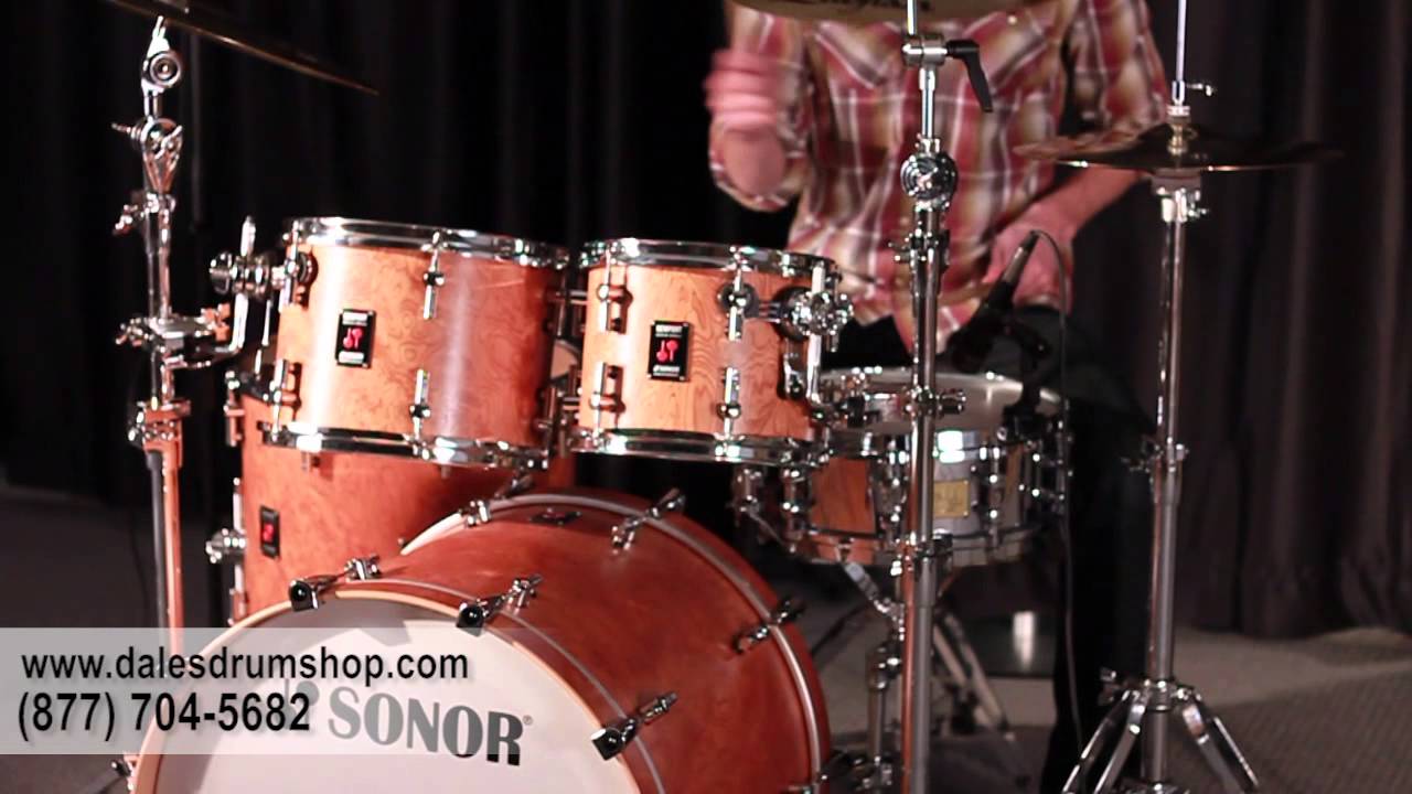 Sonor Limited Edition Newport Beech Drum Kit - Dale's Drum Shop