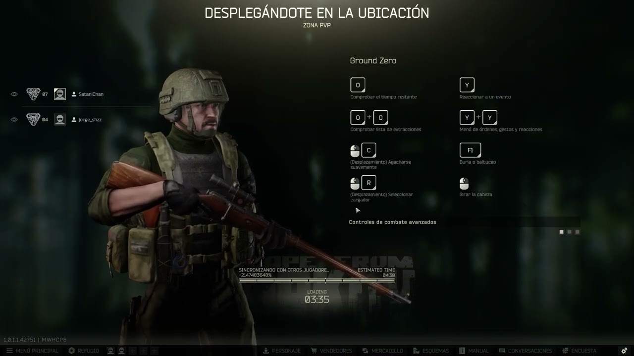 Tarkov vegano, hay que matar SCAVs y no pocos - Tarkov con el carry