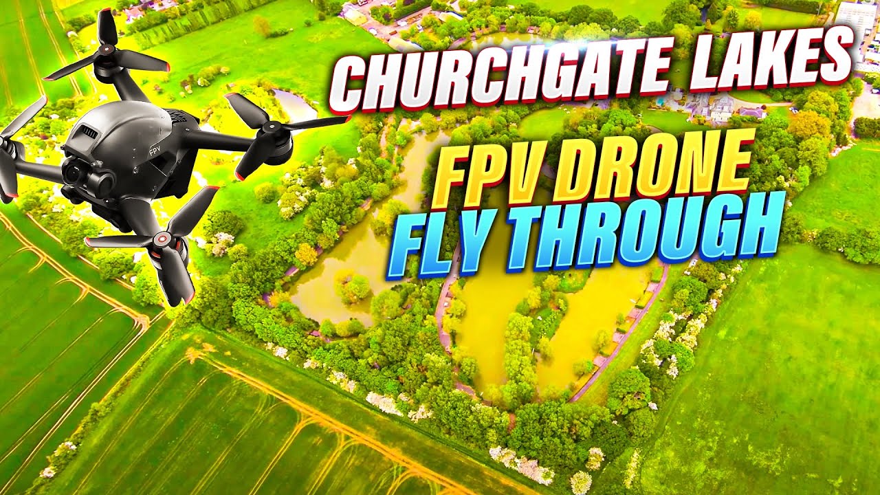 🚁 Aerial Tour of Churchgate Lakes, Battlesbridge, Essex - swimbooker: The Flythrough