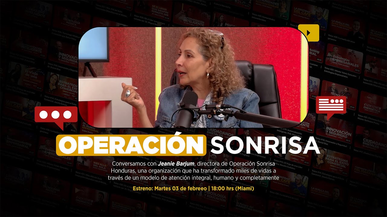 Tráiler | operación Sonrisa Honduras| Jeanie Barjum