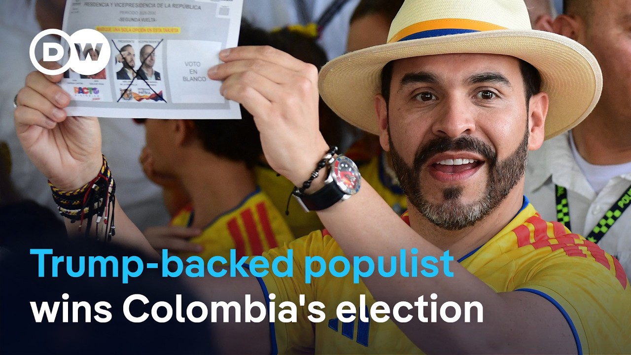 Colombia Election: Trump-Backed De la Espriella Claims Victory | DW News