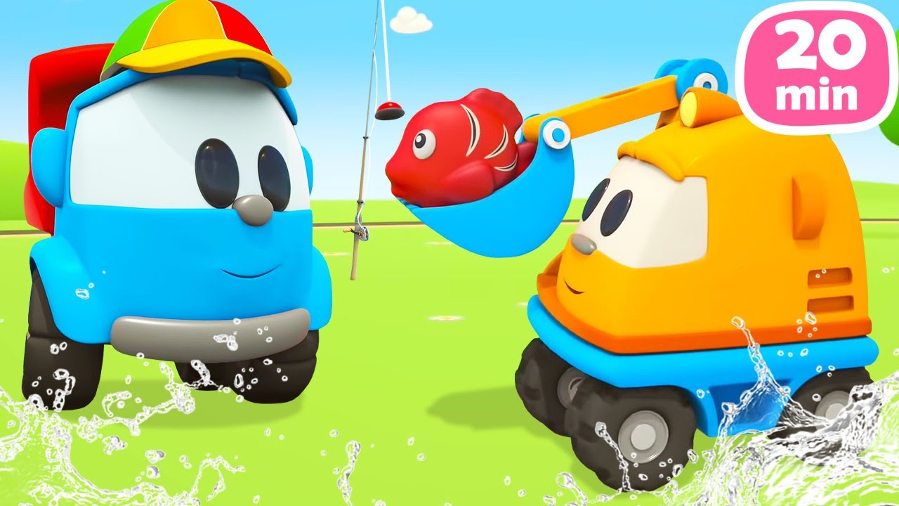 🎵 Сhansons pour bébés | Dessin animé Léo le camion curieux | @ChanteavecLeoetsesamis