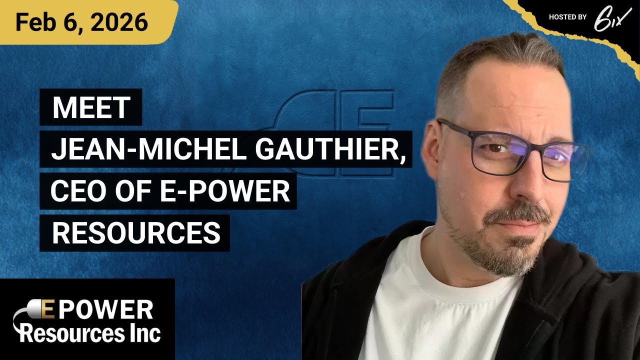 Meet Jean-Michel Gauthier, CEO of E-Power Resources | E-Power Resources