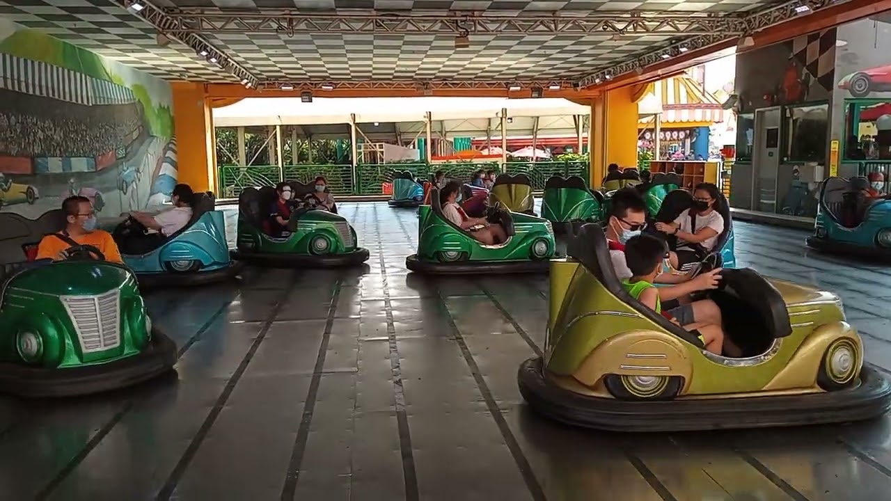 香港海洋公園 橫衝直撞 碰碰車