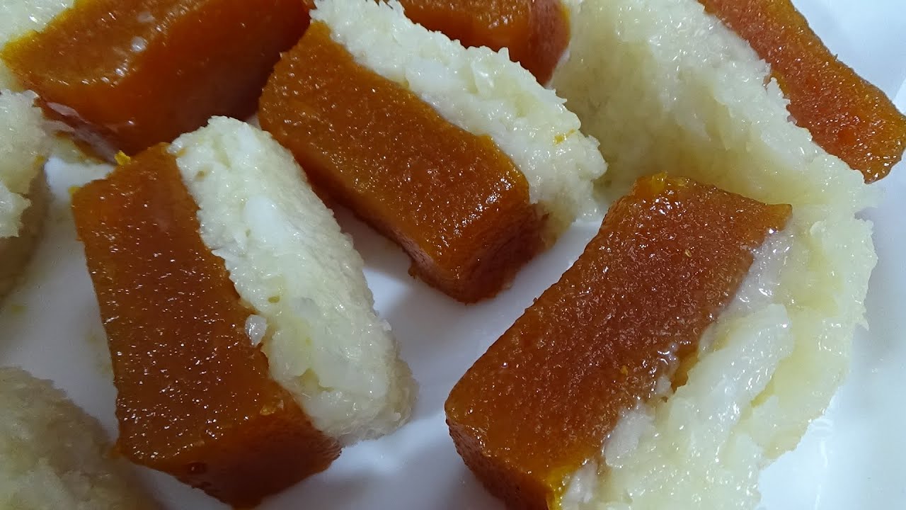 DOCE DE ABÓBORA COM COCADA, REQUINTE E BOM GOSTO EM CADA PEDAÇO