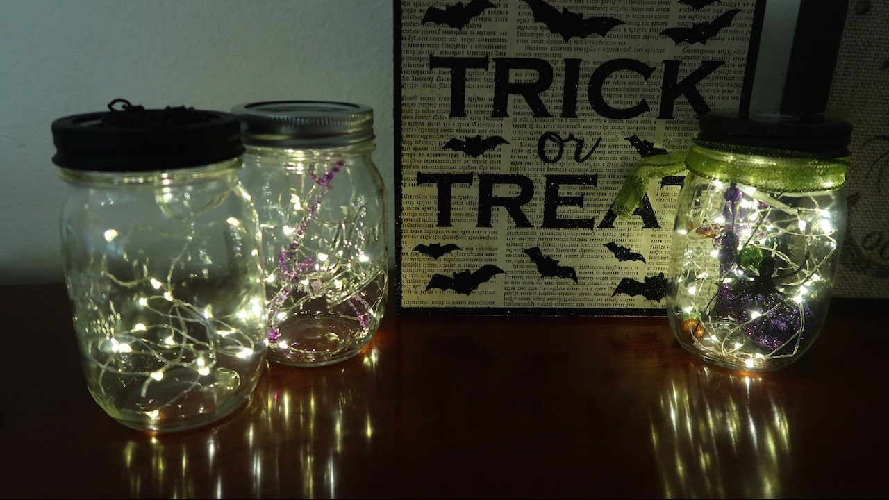 Mason Jar Fairy Lights