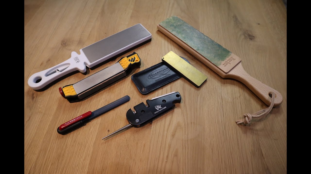 Messer Schärfen - Worksharp , DC4 , Wolfgangs KlingenDoktor , Victorinox Dual , Abziehleder und Co.