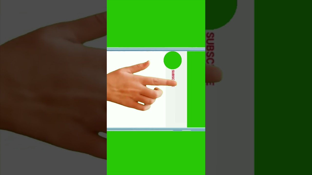 Tap the bell icon animation green screen | subscribe alert YouTube overlay #greenscreen #phone #vfx
