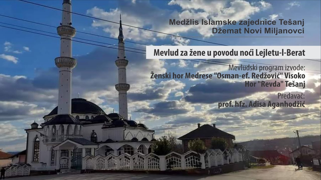 Mevlud za žene u povodu noći Lejletu-l-Berat