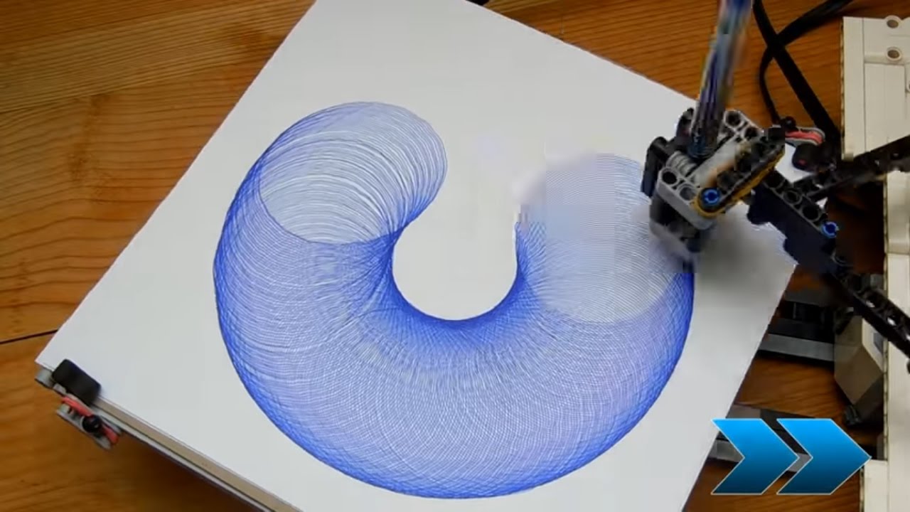 Lego Technic Drawing machine/Lego Spirograph