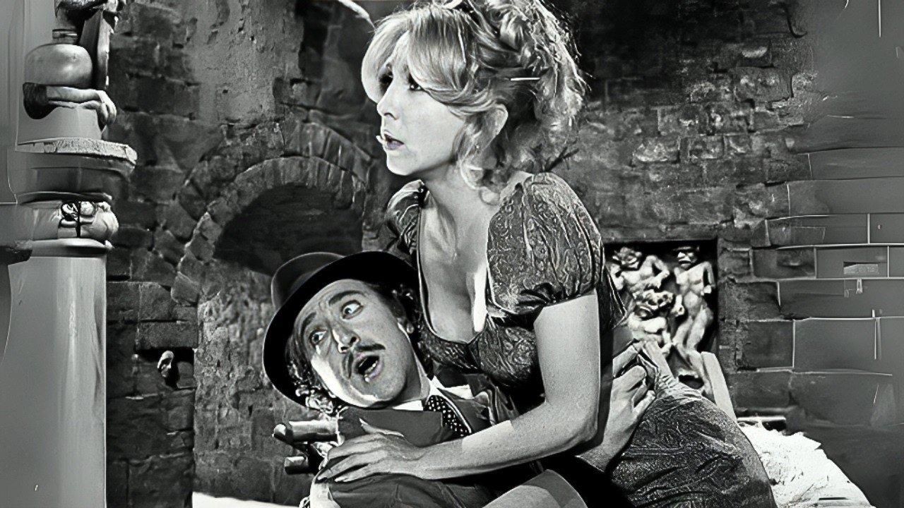 This Photo Is Not Edited, Look Closer At The Young Frankenstein Blooper