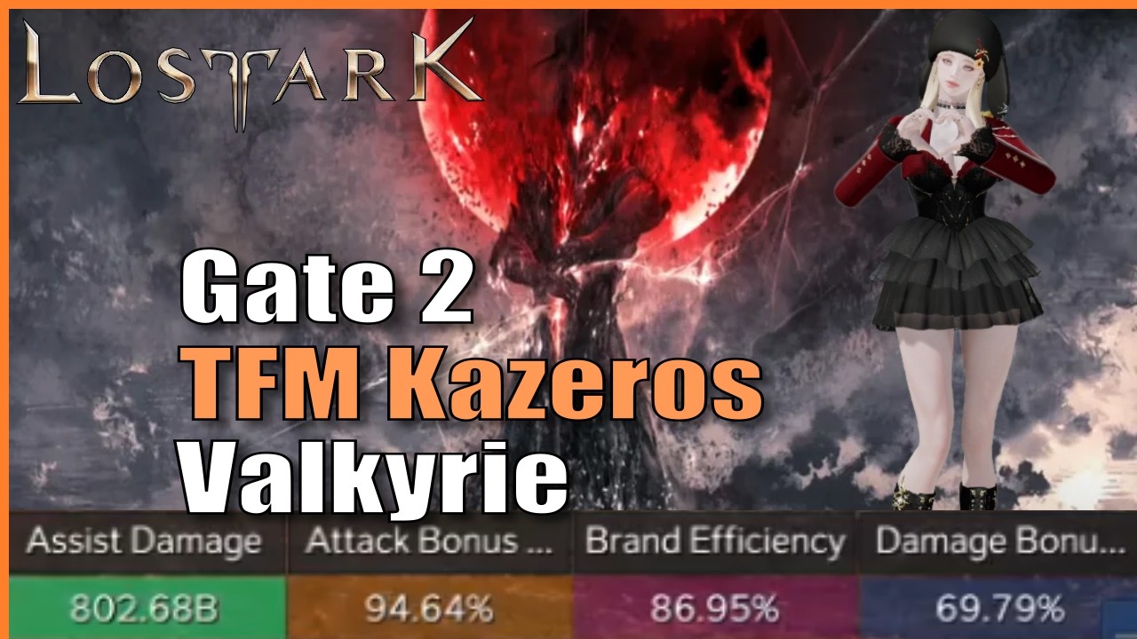 Very Speed, Much Run. TFM Kazeros Gate 2 (Liberator Valkyrie) | Lost Ark