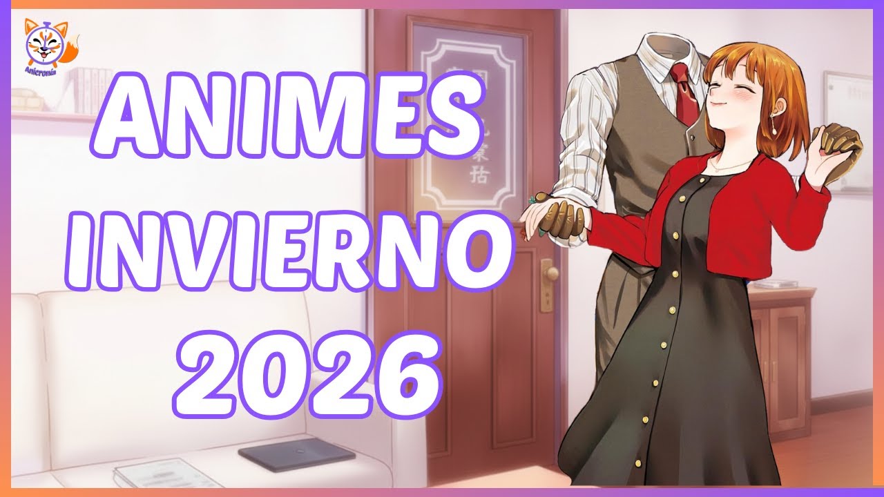 Estrenos Animes Invierno 2026 🎄❄️