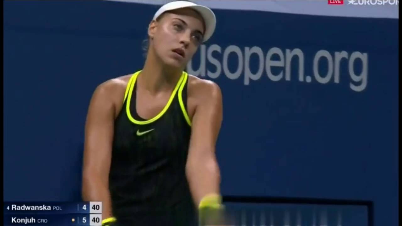 Agnieszka Radwanska vs Ana Konjuh US open