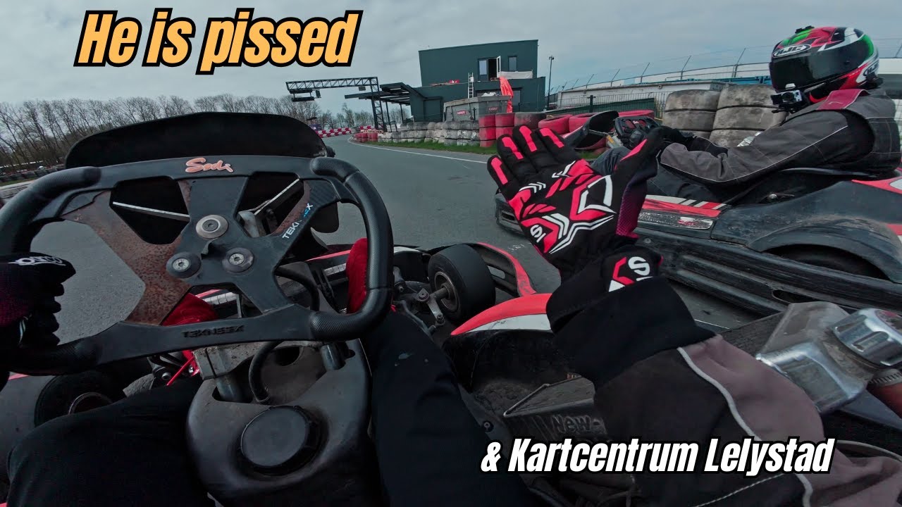 Racing at kartcentrum Lelystad in the fast VT250 kart! #karting