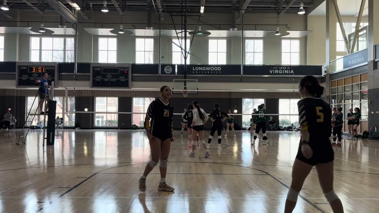 vcu gold vs w&m gold semifinals (set 2)
