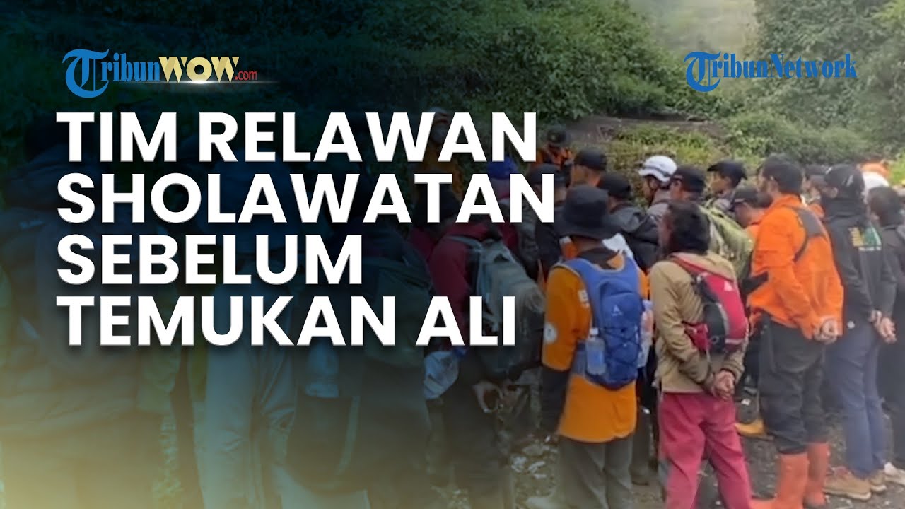 TIM RELAWAN SHOLAWATAN DI BASECAMP DIPAJAYA sebelum Temukan Jasad Syafiq Ali di Gunung Slamet