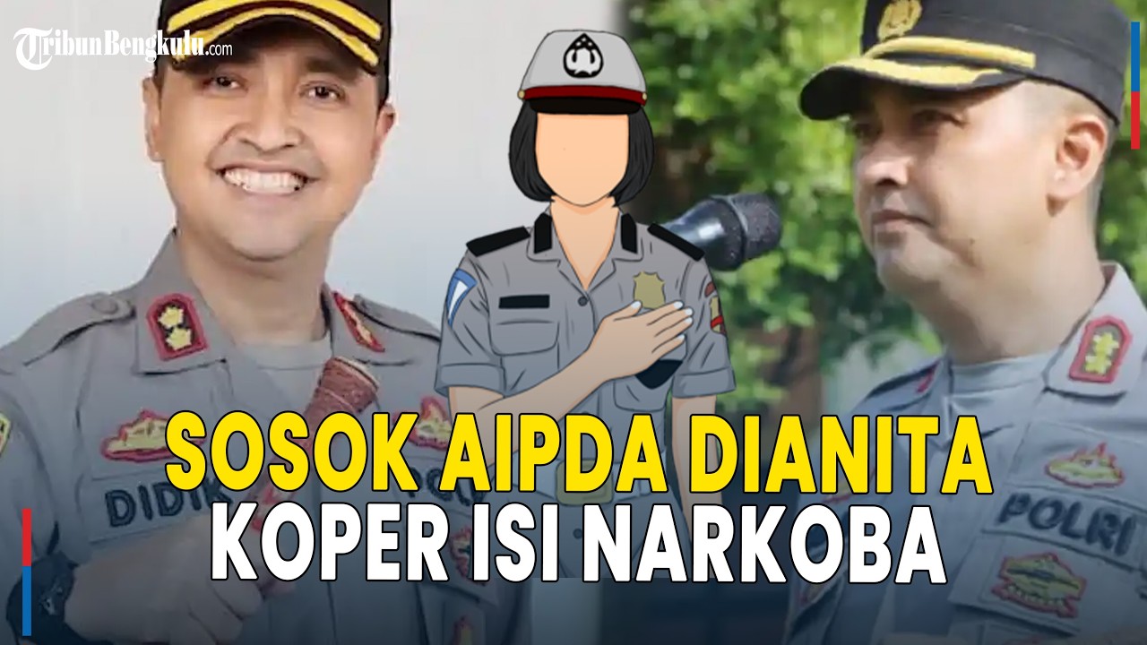 Sosok Aipda Dianita Agustina, Polwan yang Dititipi Koper Isi Narkoba Milik Eks Kapolres Bima