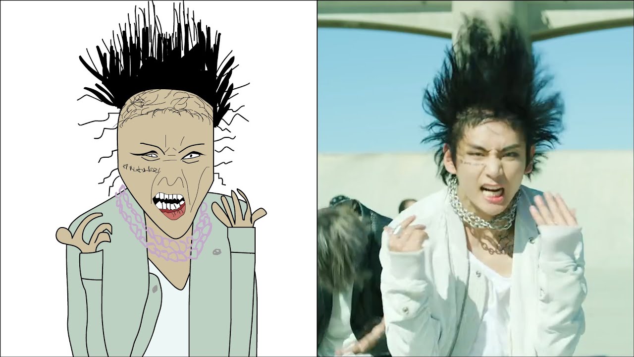 POP DRAWING MEME #248 | BTS - ON | Ruby Fun