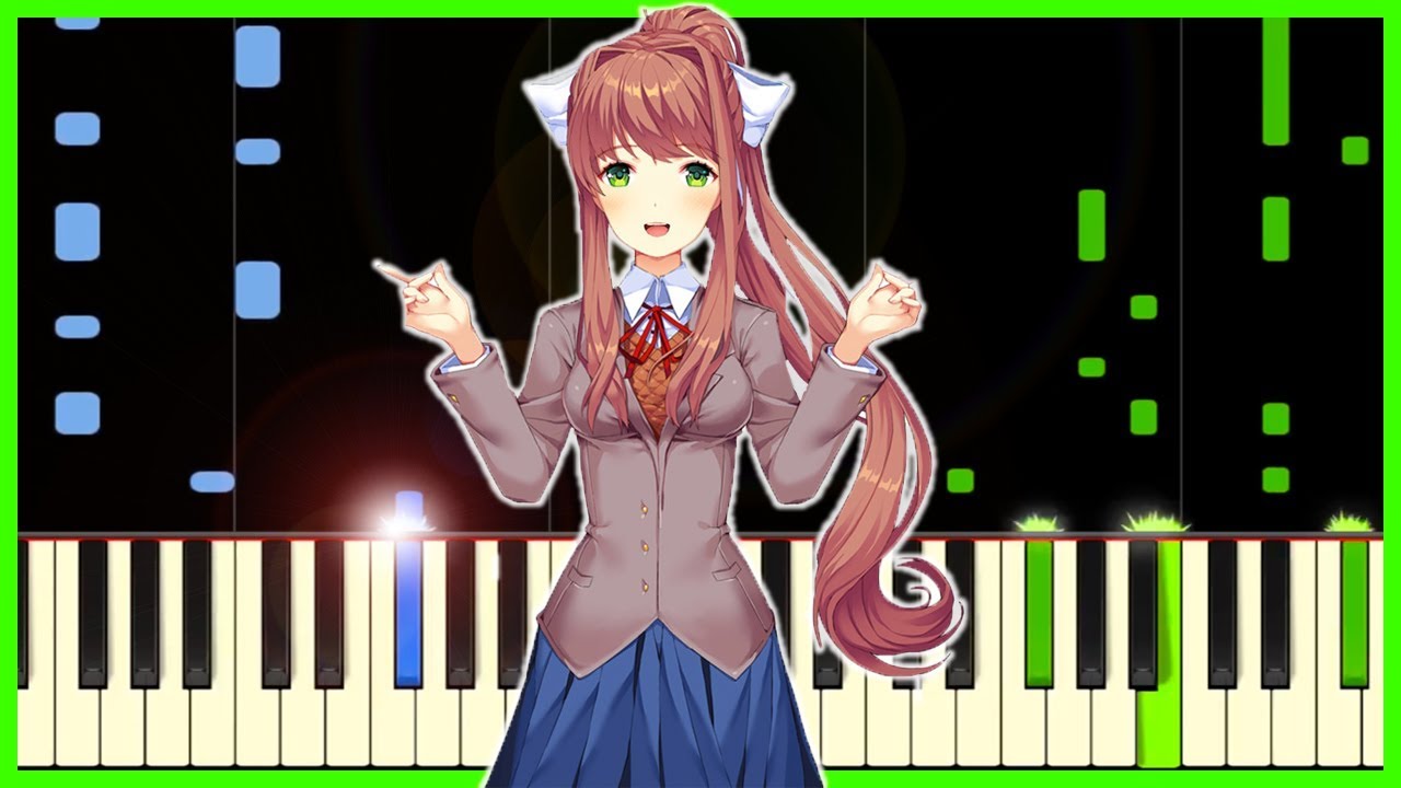 Doki Doki Literature Club! OST (Your Reality) Piano Tutorial + Sheet Music