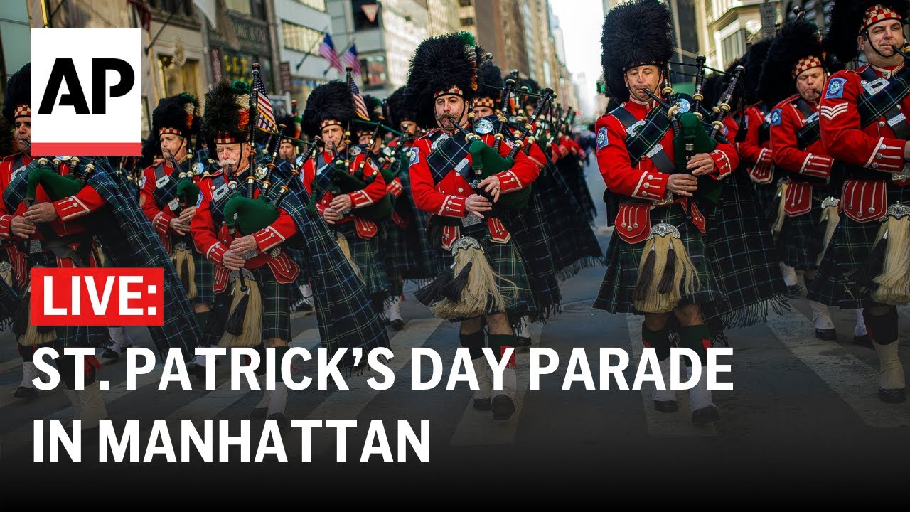 LIVE: St. Patrick’s Day Parade in Manhattan, New York