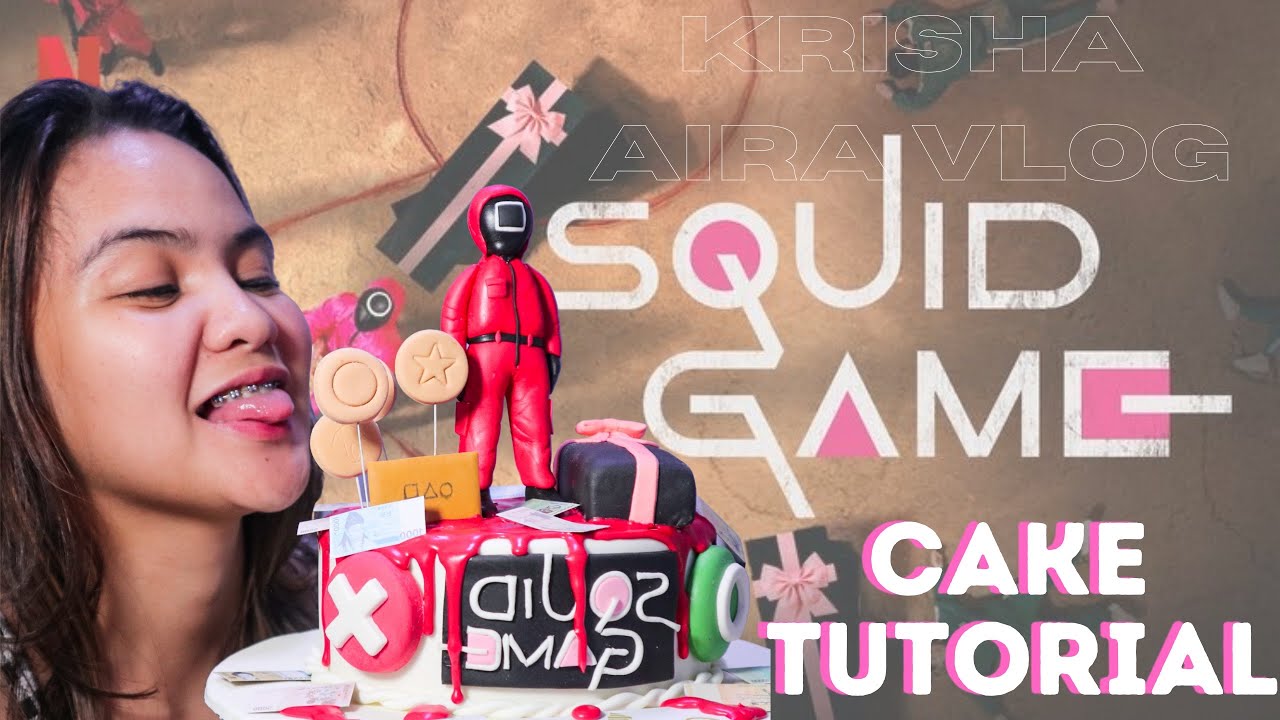 SQUID GAME CAKE TUTORIAL