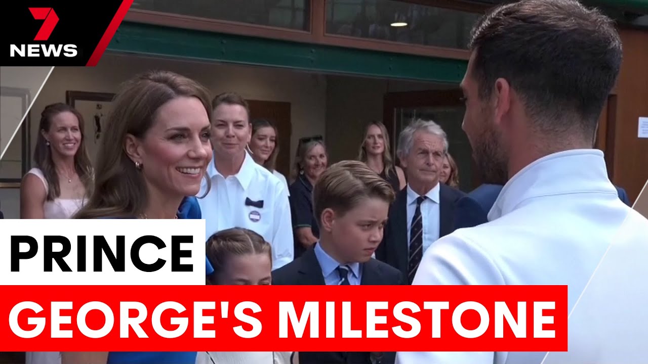 Prince George's 12th birthday marks new royal duties | 7NEWS