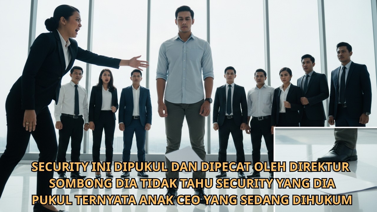Satpam Ini Di Hina Dan Di Pecat Oleh Direktur Sombong   Dia Tidak Tahu Satpam Ini Ternyata