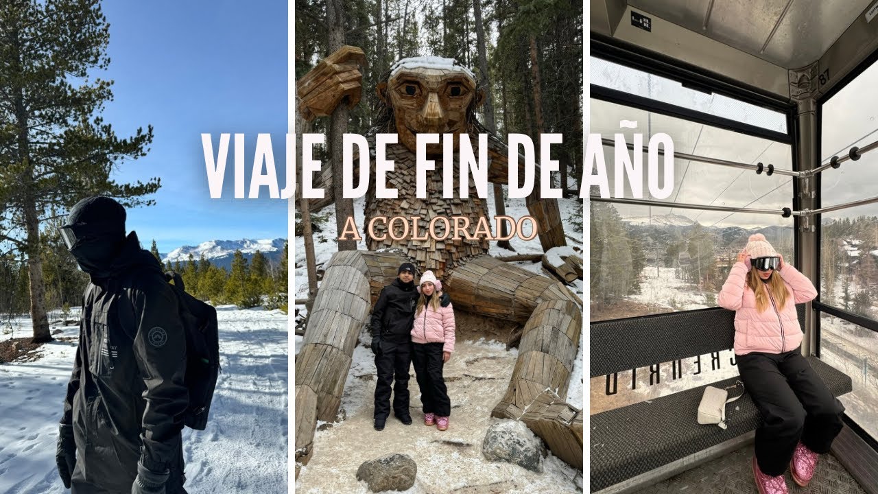 Viajamos a Colorado l Fin de año ❄️☃️