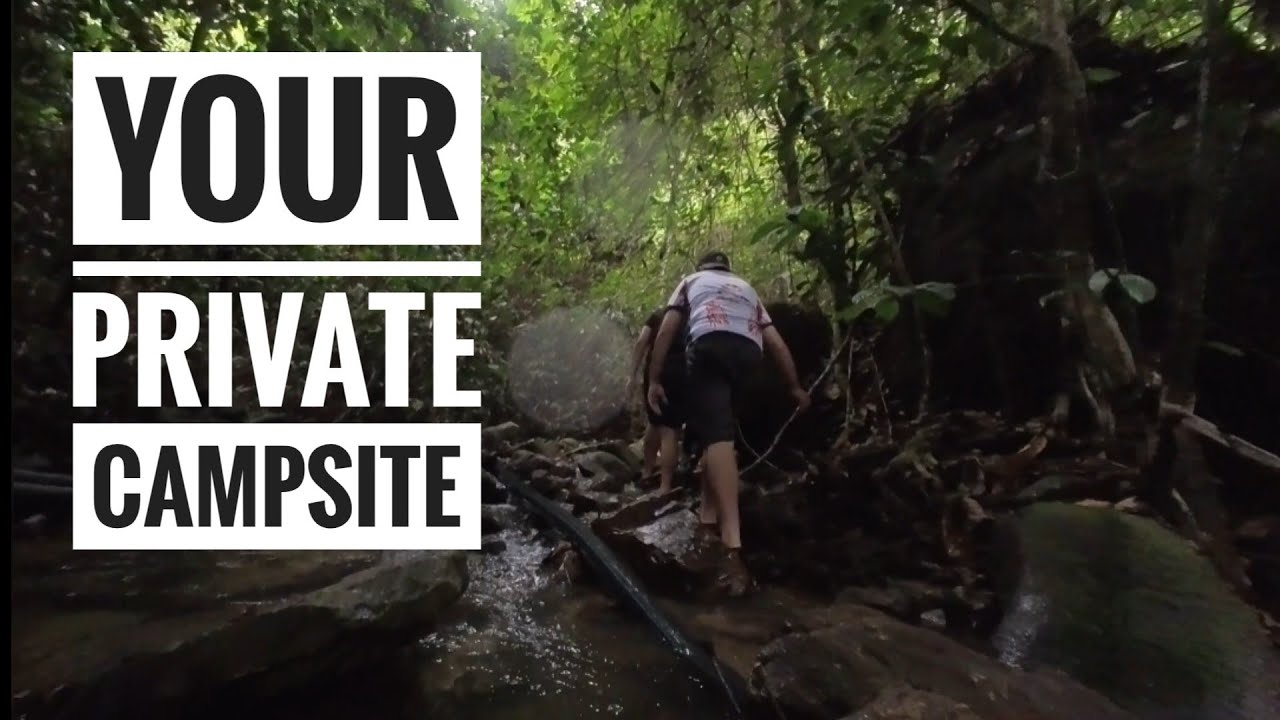 The Cascades / Your private campsite / Ulu Bendul