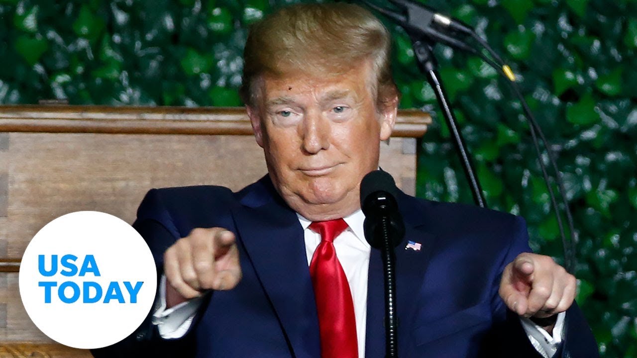 President Trump speaks at Jamestown ceremony amid Democrat boycott | USA TODAY