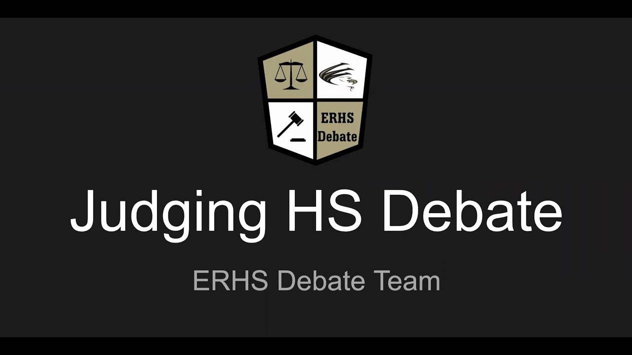 Judging Public Forum Debate