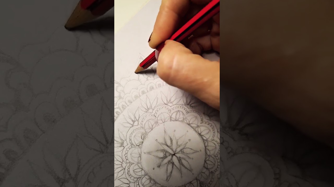 Meditation before sleep. #mandala #mandalaart #mindfulness #meditation  #beforesleep #zenart