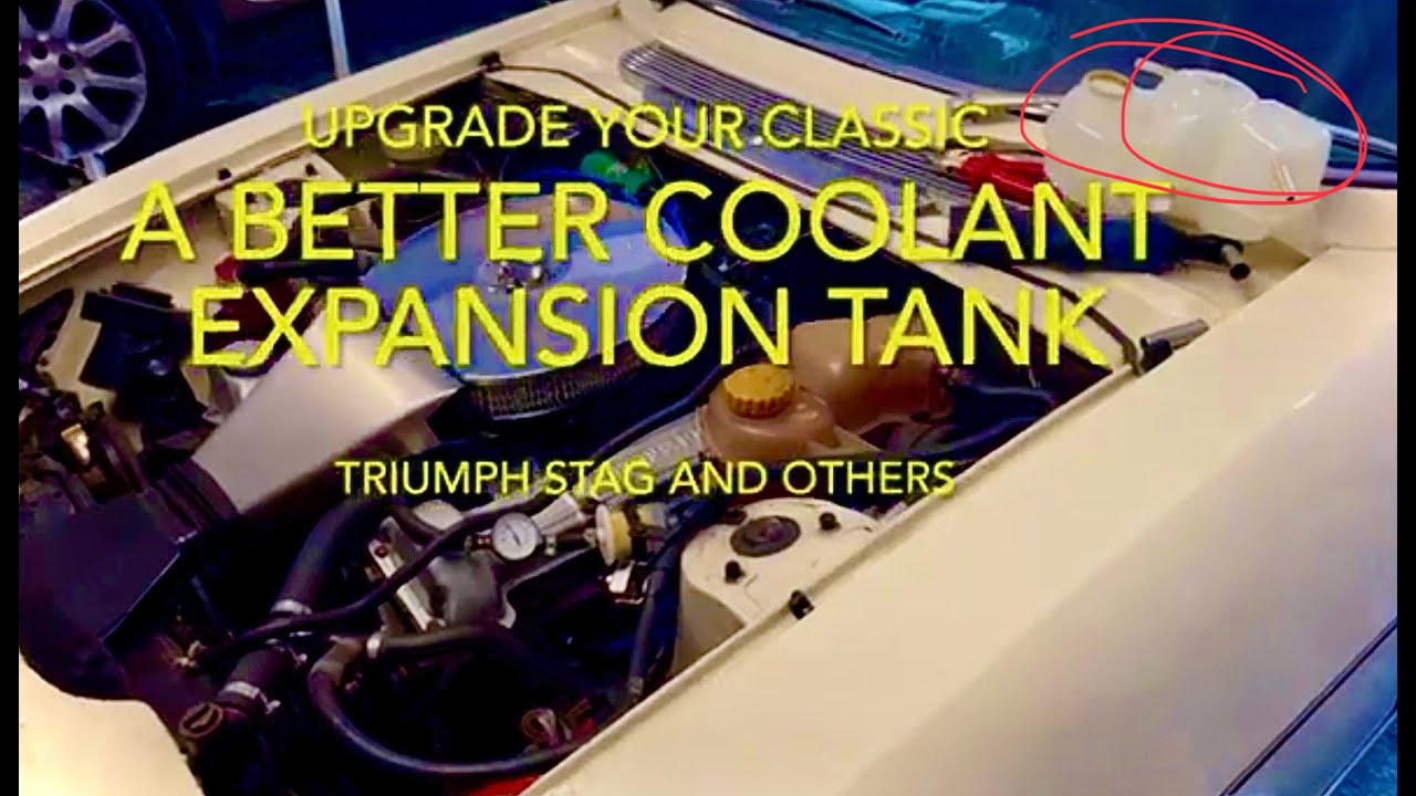 CLASSIC CAR UPGRADED COOLANT EXPANSION TANK