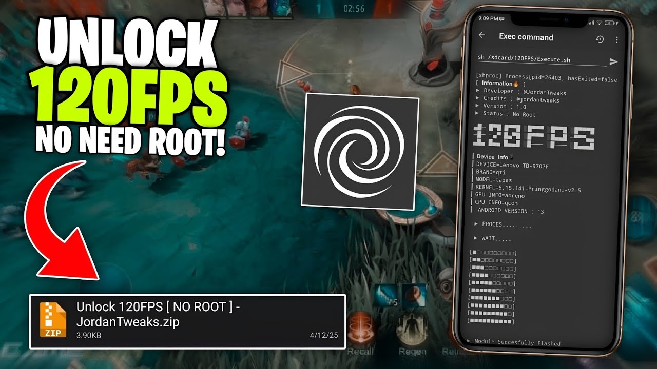 Unlock 120FPS on Any Android! (No Root)