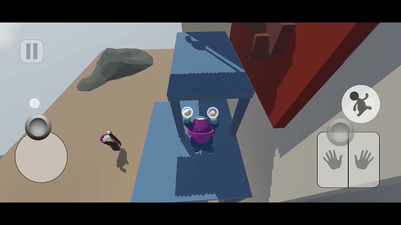 Mabar sama adek aku di human fall flat #humanfallflat 
