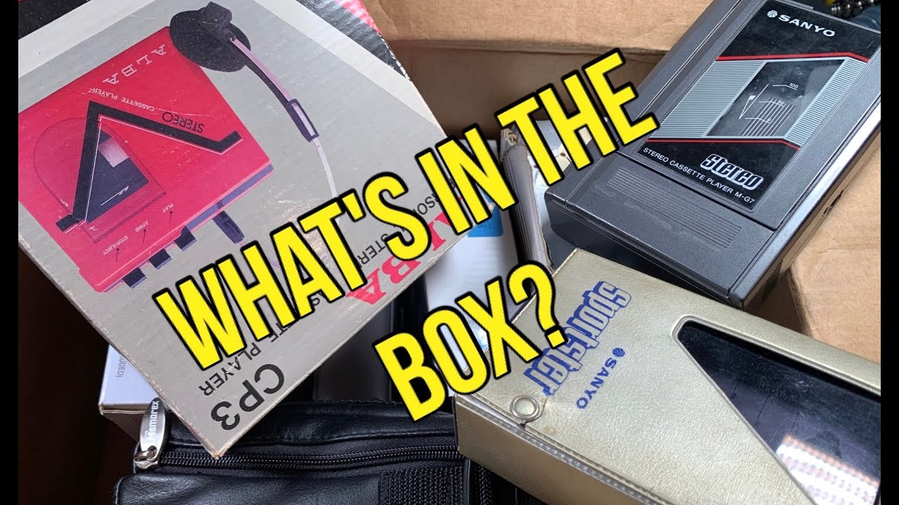 Personal Stereo Cassette & CD Players for Repair. Finally an eBay Bargain? Sanyo Walkman