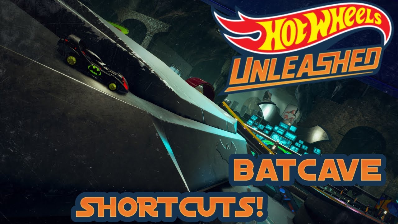 Hot Wheels Unleashed - BATCAVE Shortcuts!