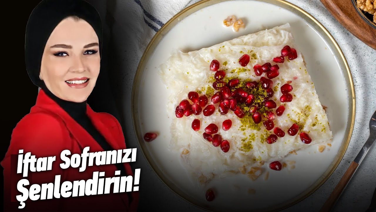 Ramazan Sofralarının Vazgeçilmez Tatlısı Güllaç Nasıl Yapılır? | Nermin'in Enfes Mutfağı
