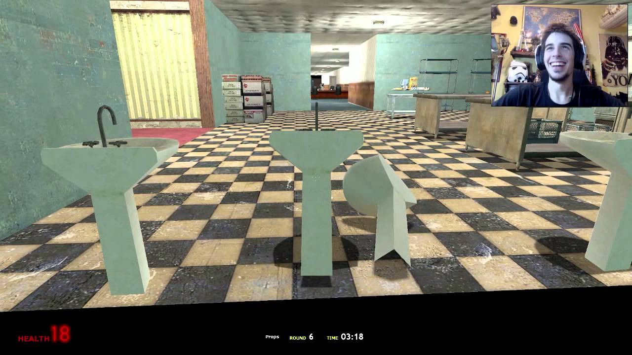 BARRICADA!!! -  Prop Hunt con Willy y sTaXx