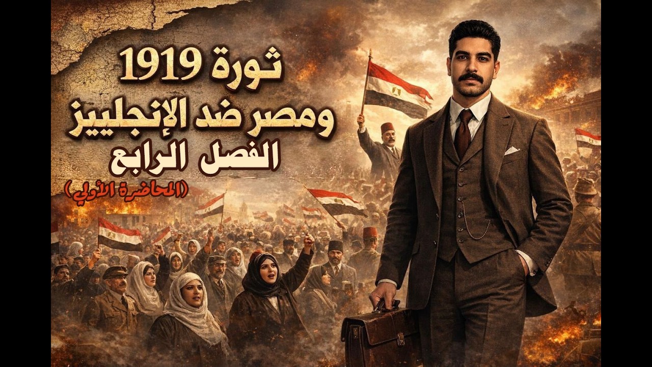 شرح الدرس الاول الفصل الرابع | تالته ثانوي | تاريخاوي حسن رضوان