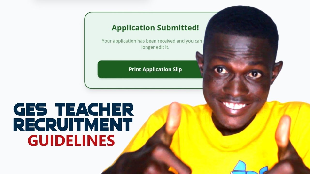 GES RECRUITMENT: All that Applicants Need to Know to Avoid Mistakes 