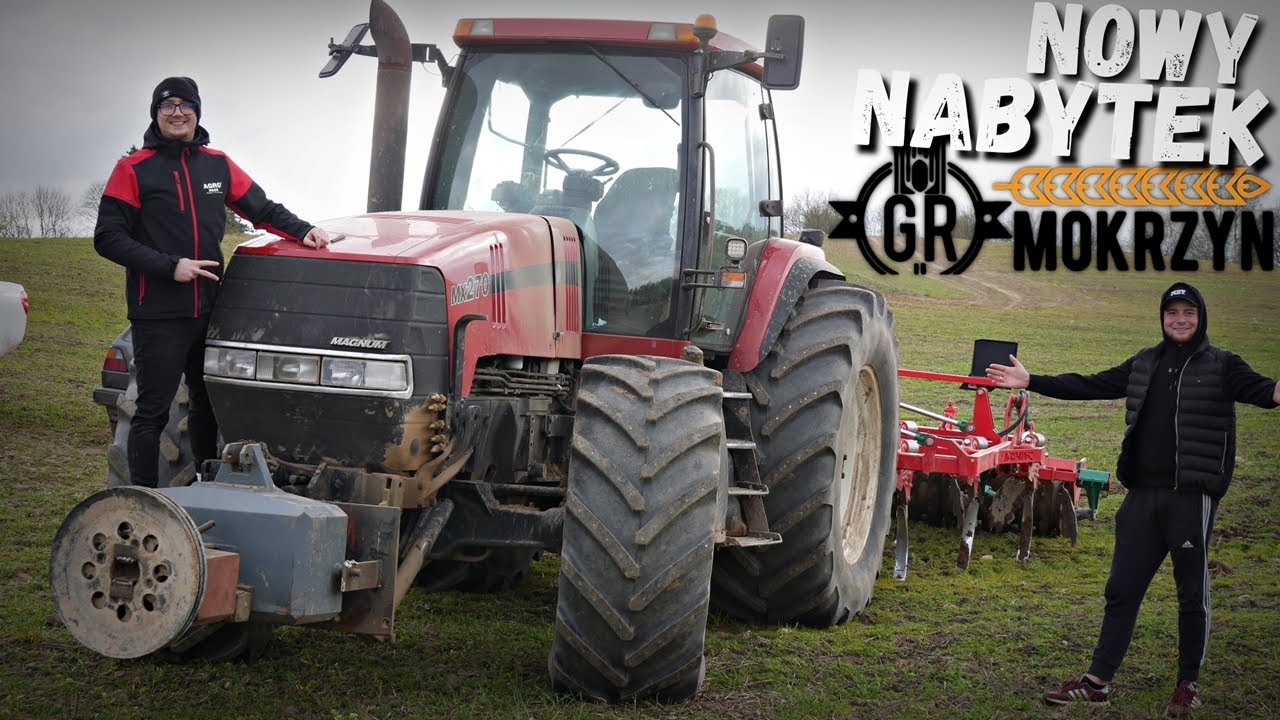NOWY NABYTEK w GR MOKRZYN - CASE MX 270 🔥 Testy BEZORKOWCA AGROMASZ RUNNER 🔥 MafiaSolec & Bronczek