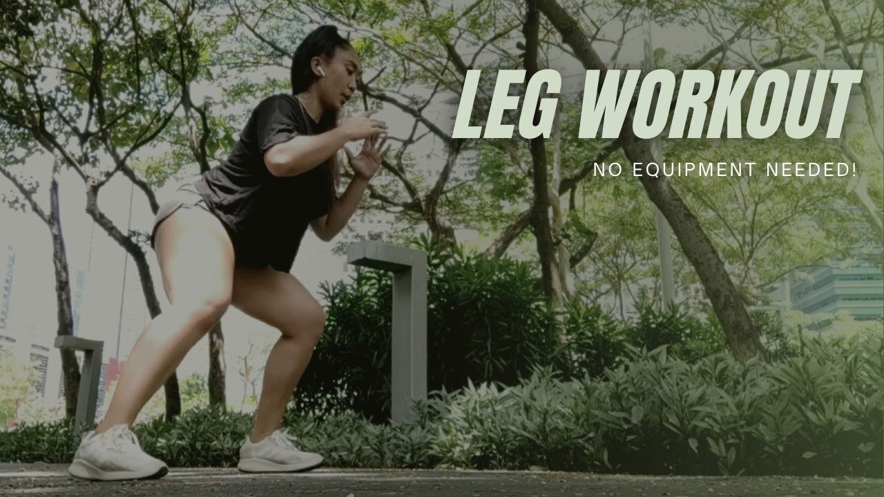 DAY 7 Leg Workout No Equipment Needed