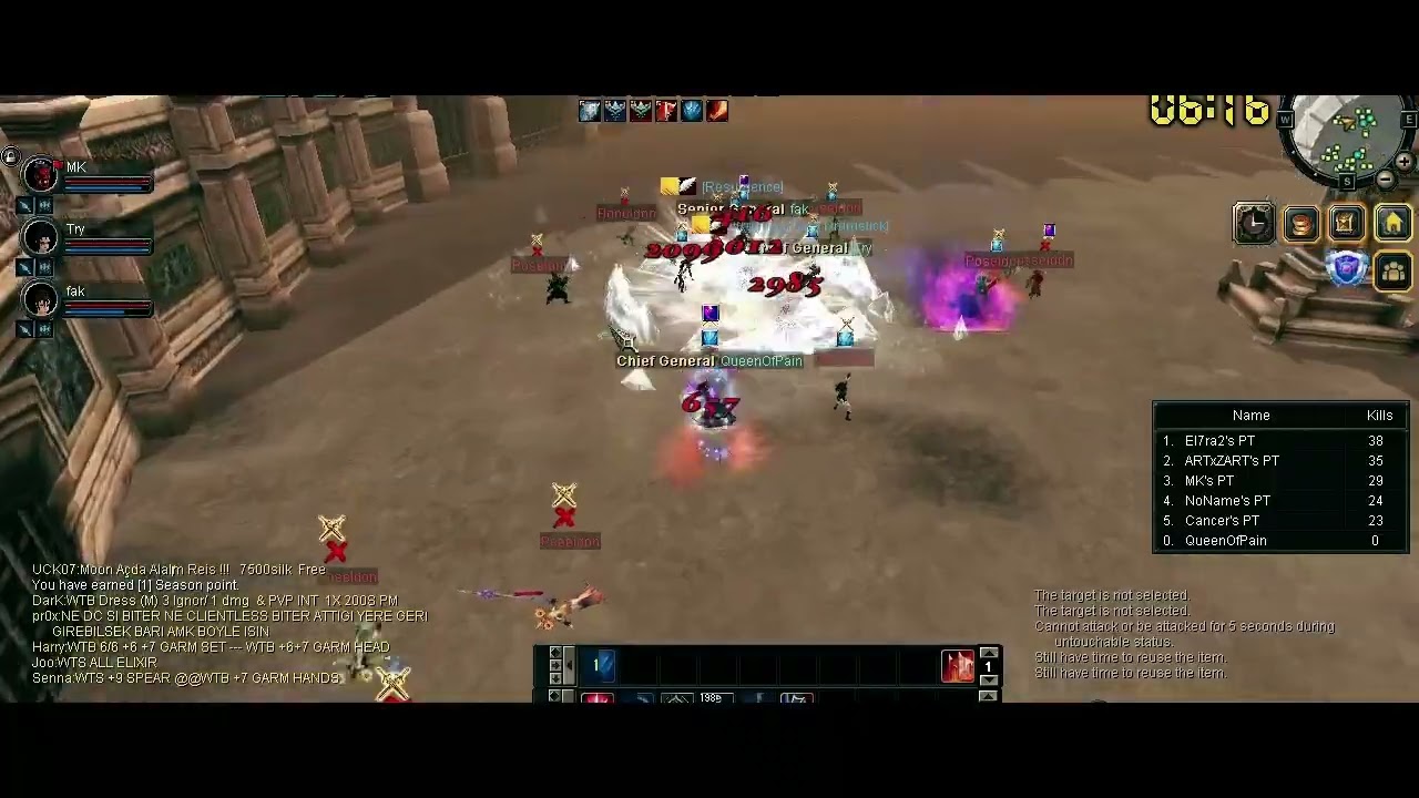 Poseidon Online | Survival Arena Party Rank - 1