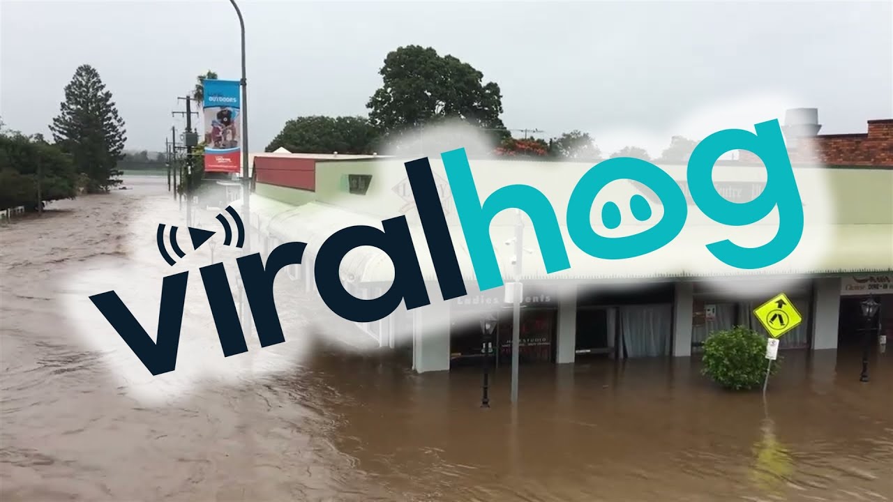 Massive Flooding in Laidley || ViralHog